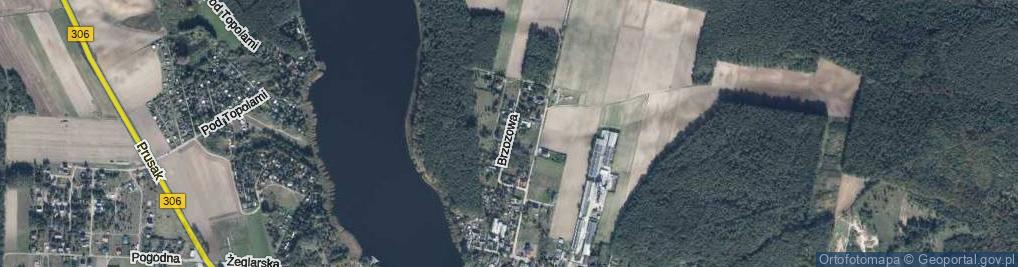 Zdjęcie satelitarne Brzozowa ul.